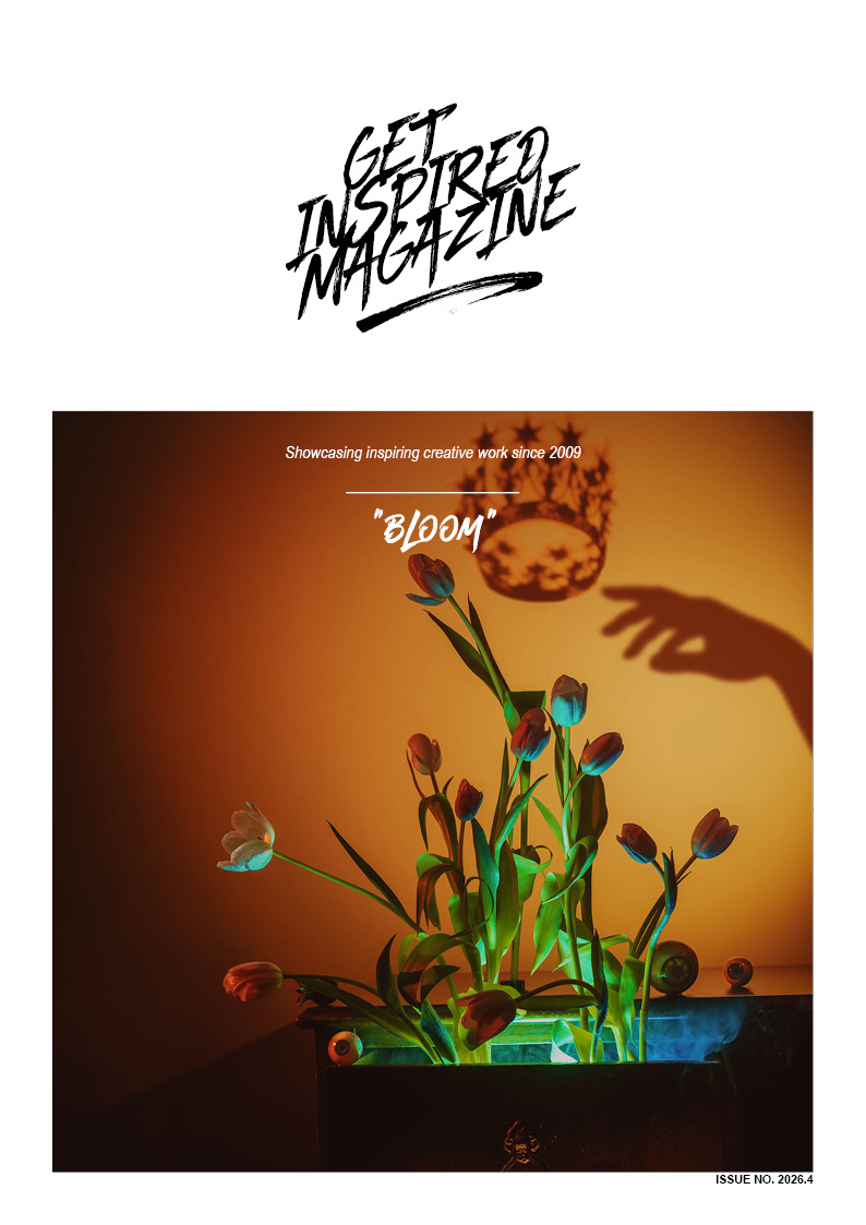 Cover of Get Inspired Magazine, issue 4: Bloom